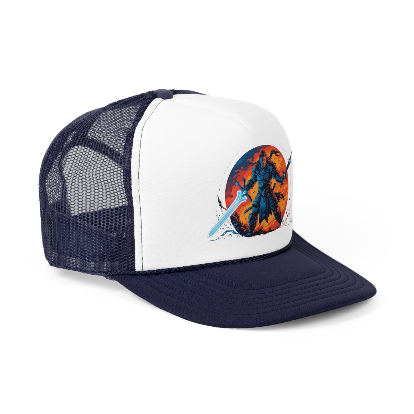 Epic Warrior Trucker Cap, Fantasy Hat, Adventure Gear