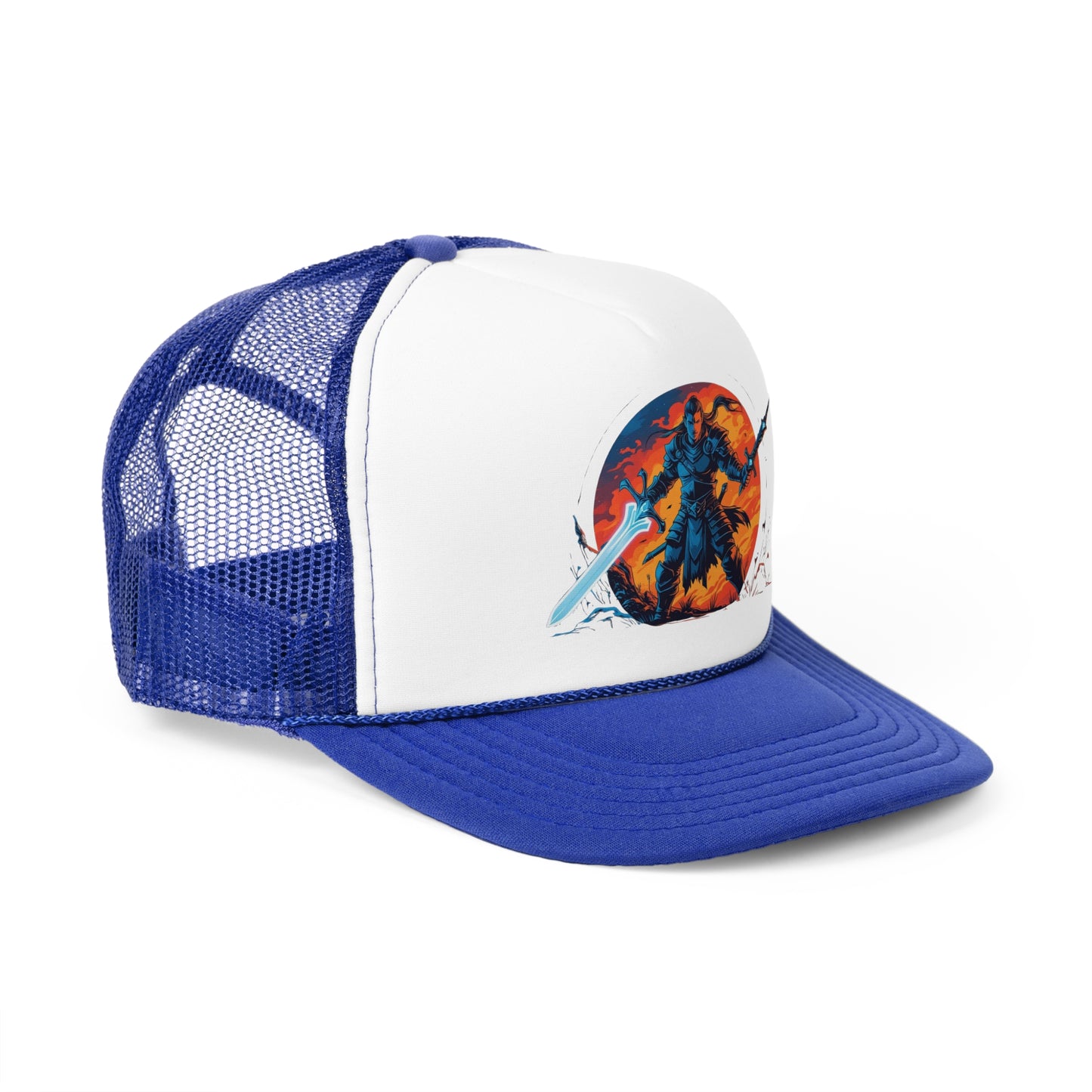 Epic Warrior Trucker Cap, Fantasy Hat, Adventure Gear